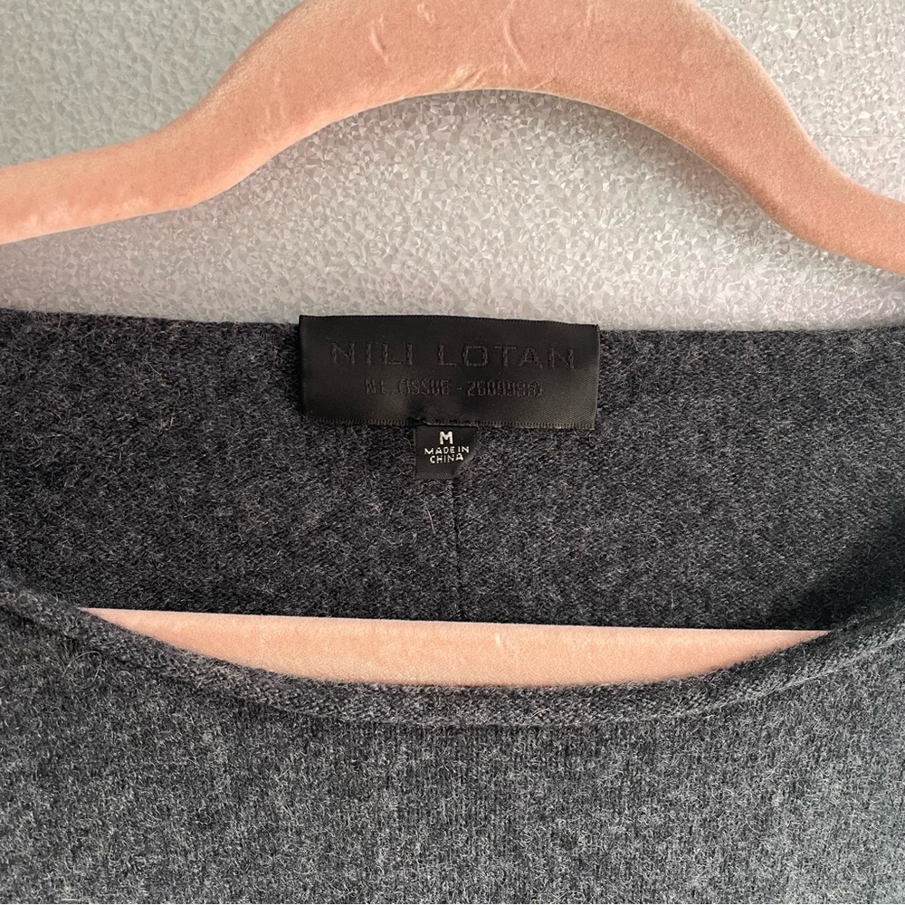 Nili Lotan boatneck cashmere sweater - Picture 3 of 6